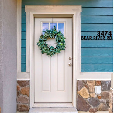 Custom Street Address Sign